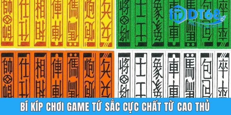 Bí kíp chơi game tứ sắc cực chất từ cao thủ
