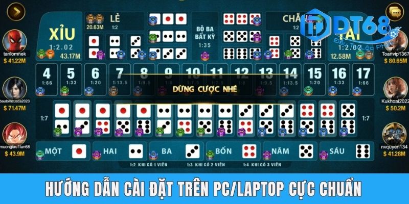 Hướng dẫn cài đặt trên PC/Laptop cực chuẩn