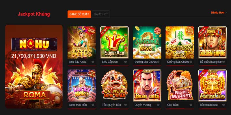 jackpot khủng hàng ngày