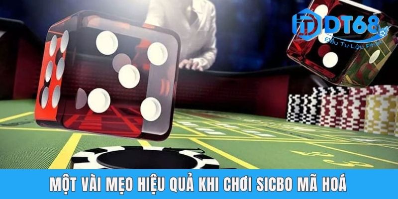 Một vài mẹo hiệu quả khi chơi Sicbo mã hoá